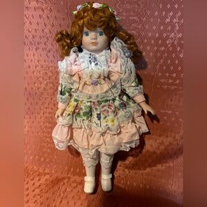 Floral Pink Lace Kids Dress